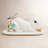 Fitz And Floyd Meadow Covered Butter Dish