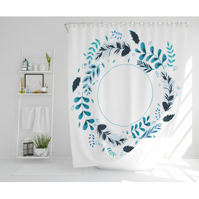 Wychwood Polyester Shower Curtain