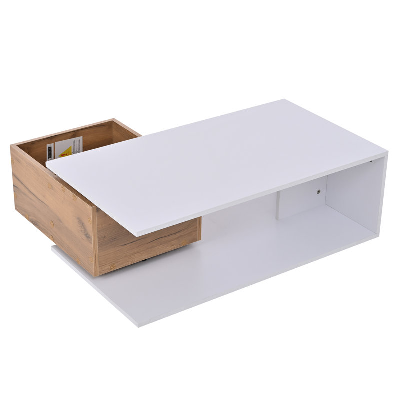 Frame Coffee Table with Storage