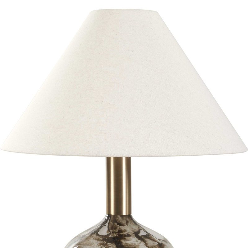 Uttermost Montagu Dark Brown Table Lamp