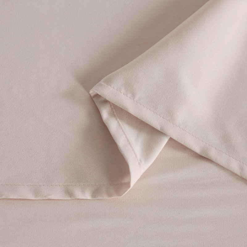 Ensemble de literie en microfibre toutes saisons 5 pièces, Brun