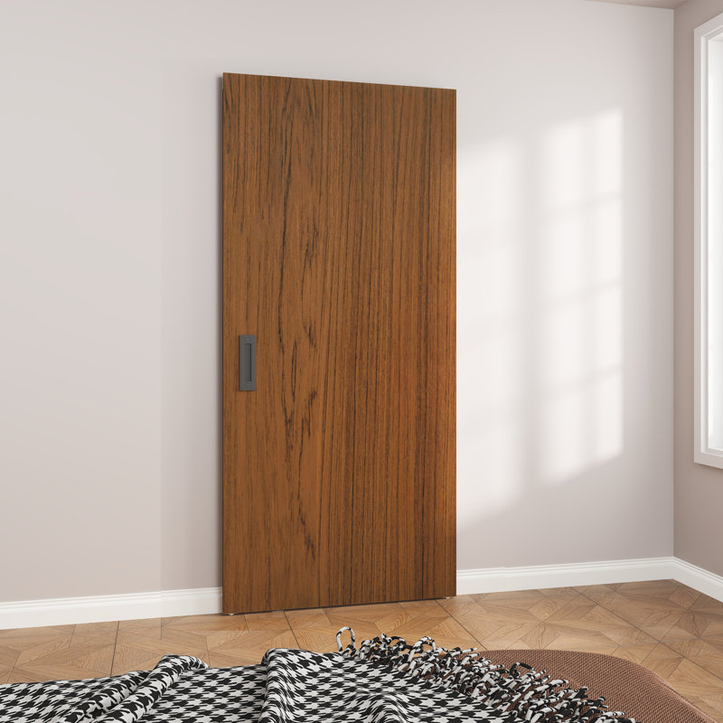 Concealed/Invisible Magic Sliding Barn Doors With Installation Hardware Kit, 36" x 84"