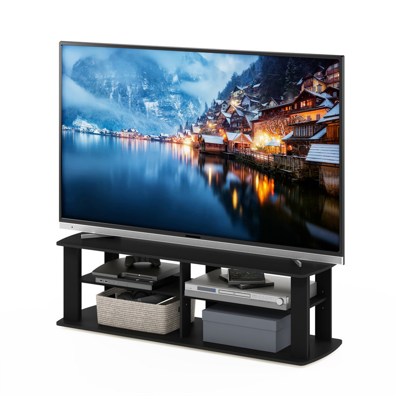 Acquaviva Unfinished TV Stand for TVs up to 49", Black