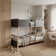 Lit superposé simple au-dessus d'un lit simple en bois massif scandinave Bustillo