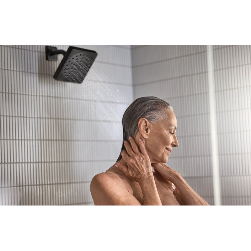 90 Degree Eco Performance Shower Faucet, Matte Black