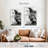 Brampt Cat Face Black And White-108423295