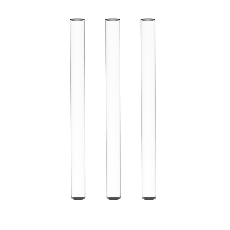 Acrylic Lucite Rod Dowel - 1.25 32mm x 24 610mm - One Rod Clear