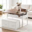 Table basse Lorenzo 31,5'' avec plateau relevable et banc de rangement-1377618259