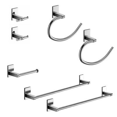 Dowsing 7 - Piece Bathroom Hardware Set