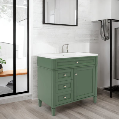 Meuble-lavabo simple avec plateau Cvanko 36