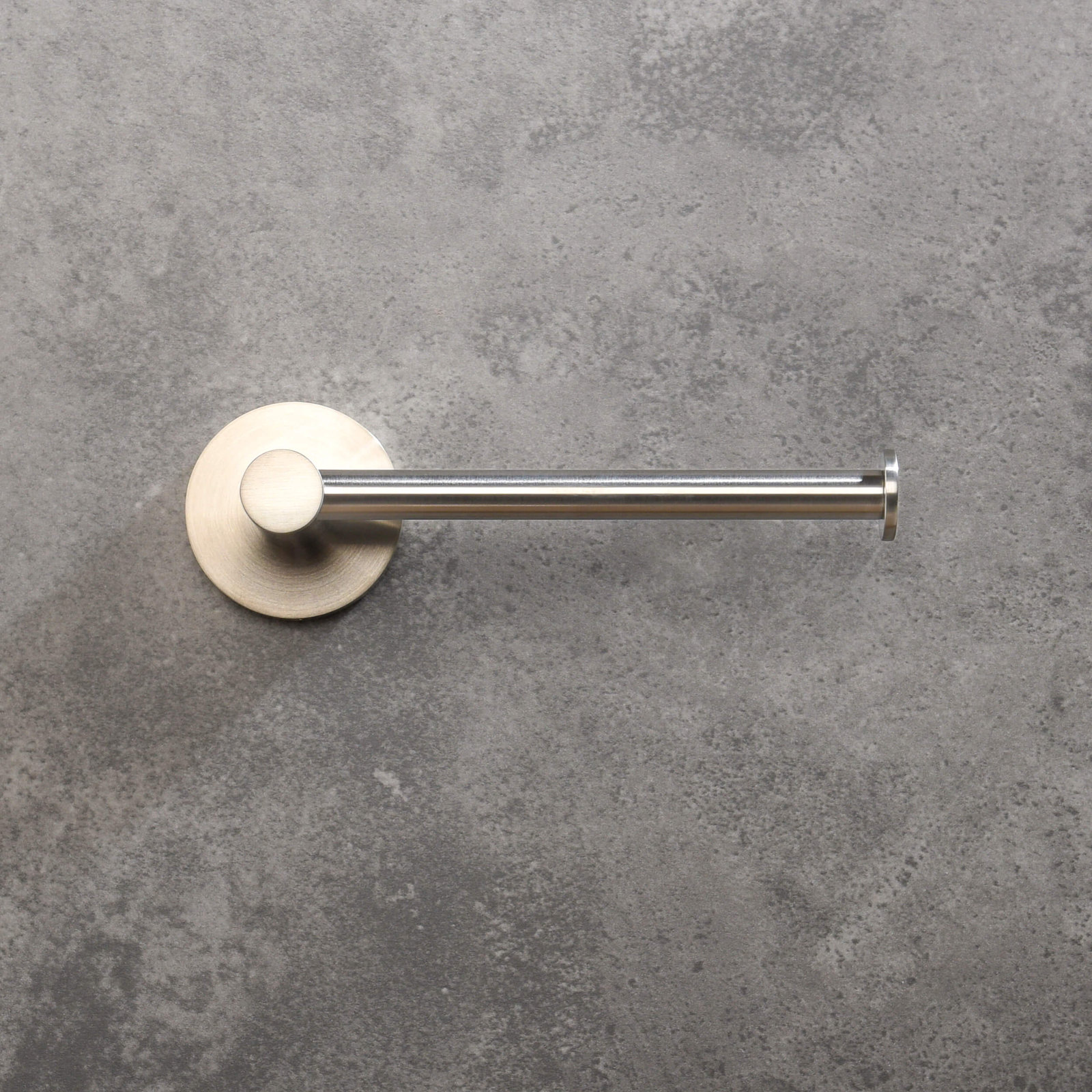 Circular 2-Piece Bathroom Hardware Set, Brushed Nickel