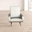 Dakota Velvet Retro Mid Century Accent Chair-33012609