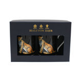 Leopard Handmade Bone China Coffee Mug