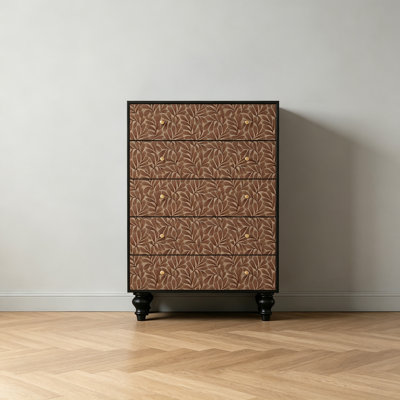 Commode 5 tiroirs French Floral