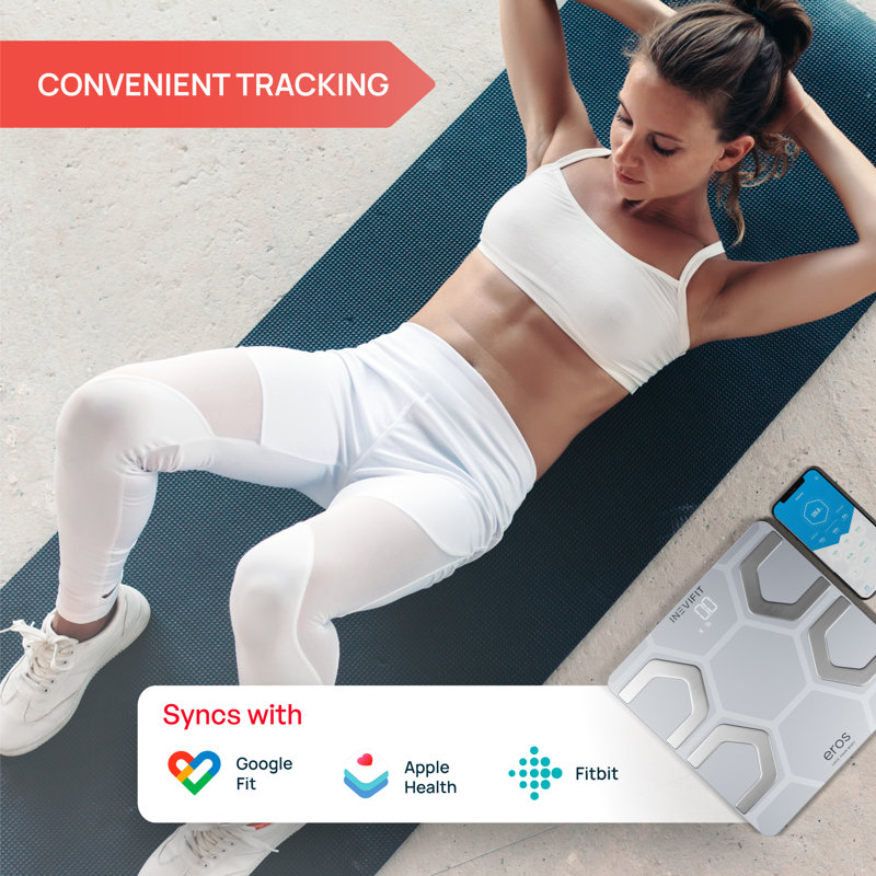 INEVIFIT Smart Digital Body Analysis Scale, White
