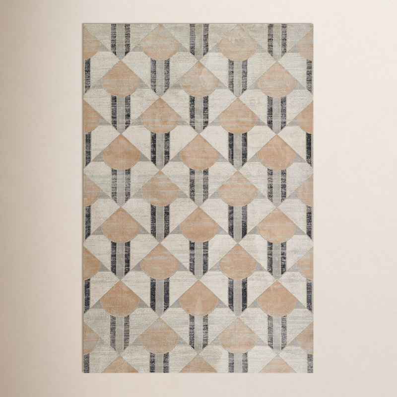 Solage Geometric Indoor Rug, Rectangle 7'9" x 9'10"