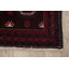 Tapis décoratif en laine rouge foncé de conception unique 3 pi 4 po x 5 pi 11 po noué à la main New Age Balouch