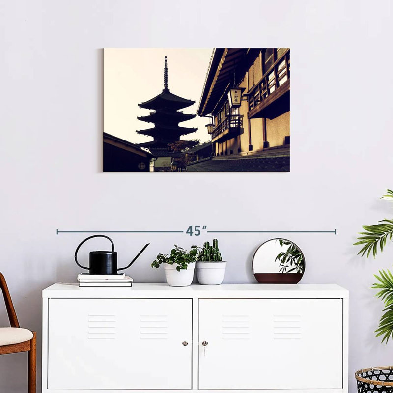 Adella Kofukuji Temple Silhouette
