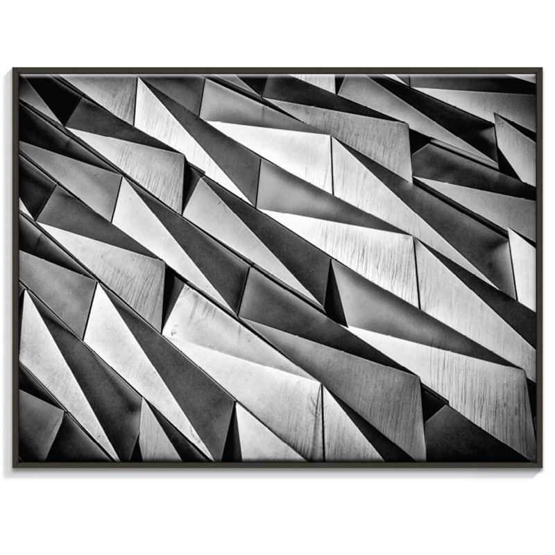 Print on Canvas, Black, 76cm H x 102cm W