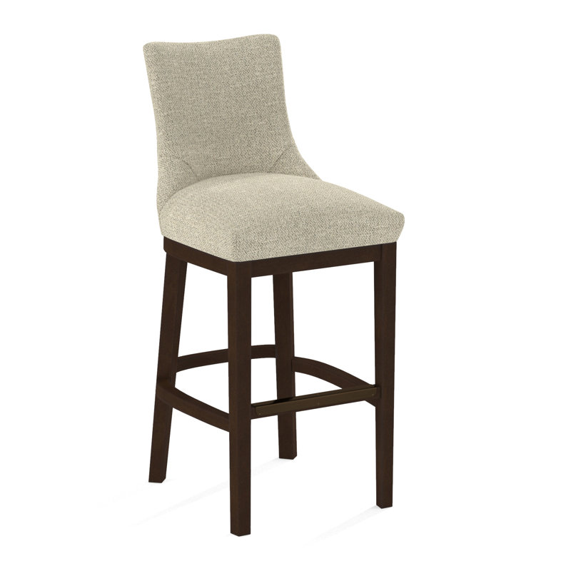 Upholstered Stool, 61687-88, Nutmeg