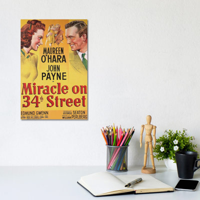 «Miracle On 34th Street», reproduction d'art sur toile tendue