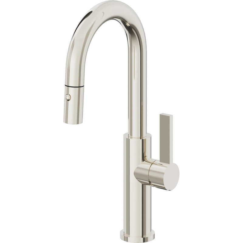 Corsano Kitchen Faucet, Polished Nickel