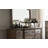 Baudouin Weathered Oak Finish Mirror