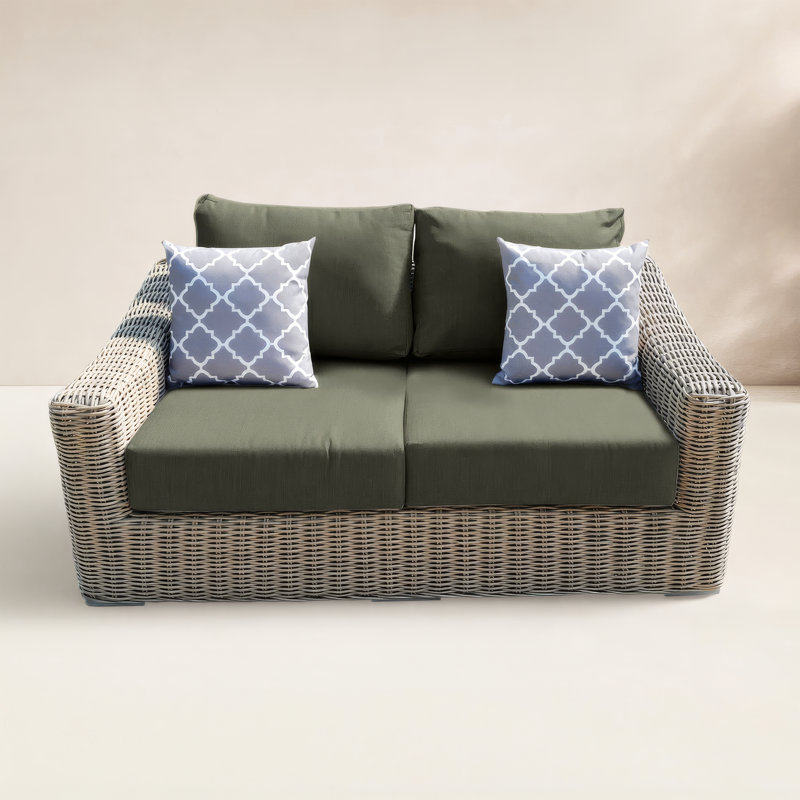 Causeuse avec coussins Sommerville, Gris