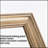 32*70inch full-body floor mirror with Artificial wood frame