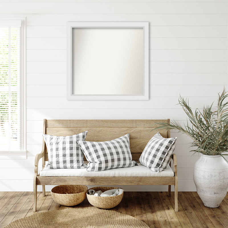 Miroir mural Marja, Rectangle, 34,25 po x 36,25 po