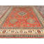 Tapis oriental rouge en laine Kazak noué à la main 9 pi x 11 pi 9 po rouge 4BFB6CBA50FC490E9F99F6D760C0815C
