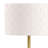 Drum Shade Metal Bedside Table Lamp Gold