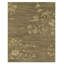 Wool Floral Area Rug in Green/Gold-1109776446
