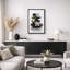 «Zen Stones Basalt with Calmer Plumeria Flowers Relaxing Bathroom», reproduction d'art sur toile-56324641-120240376