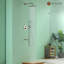 Robinet de baignoire et douche Calder avec valve brute-61901554