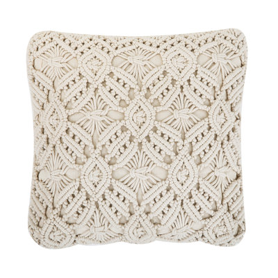 Heckscherville Geometric Square Cushion