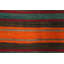 Tapis rayé en laine 7 x 11