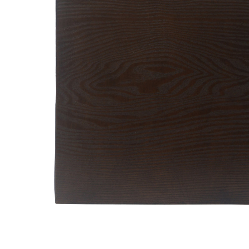 Table de bout ronde en bois de manguier, Naturel