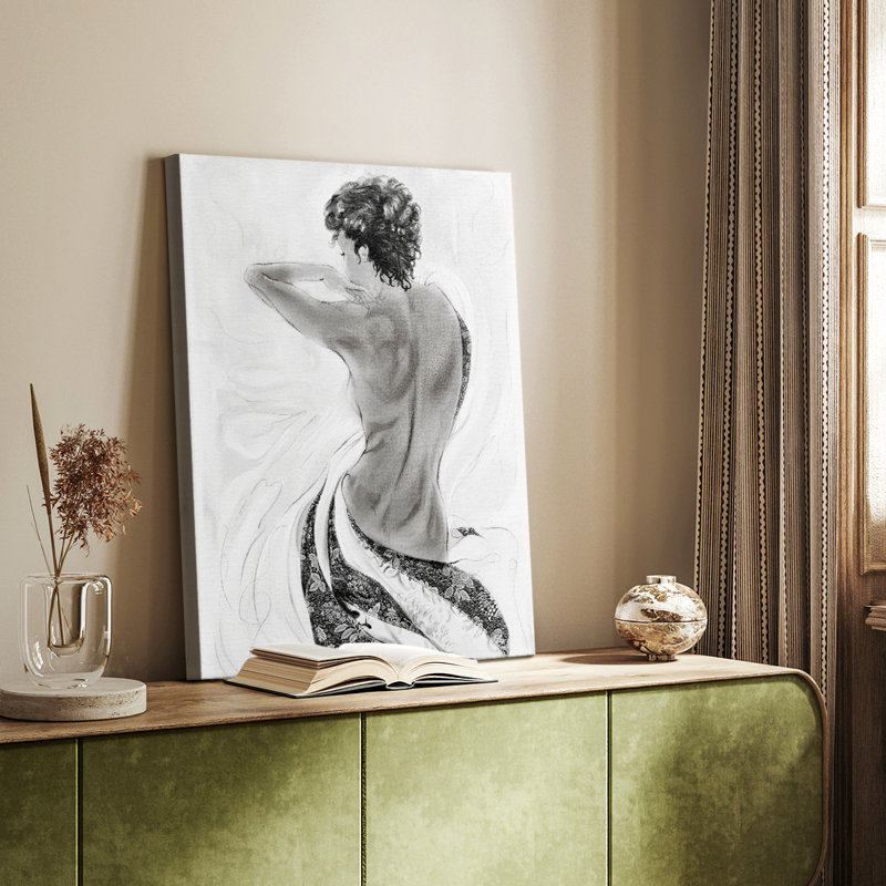 Solitude S Croquis II - galerie sur mesure Cavas, H 60 po x l 40 po