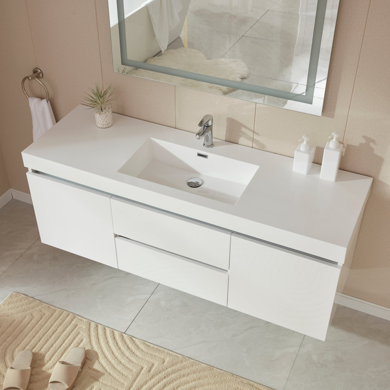 Ensemble de meuble-lavabo simple 60 po Valente