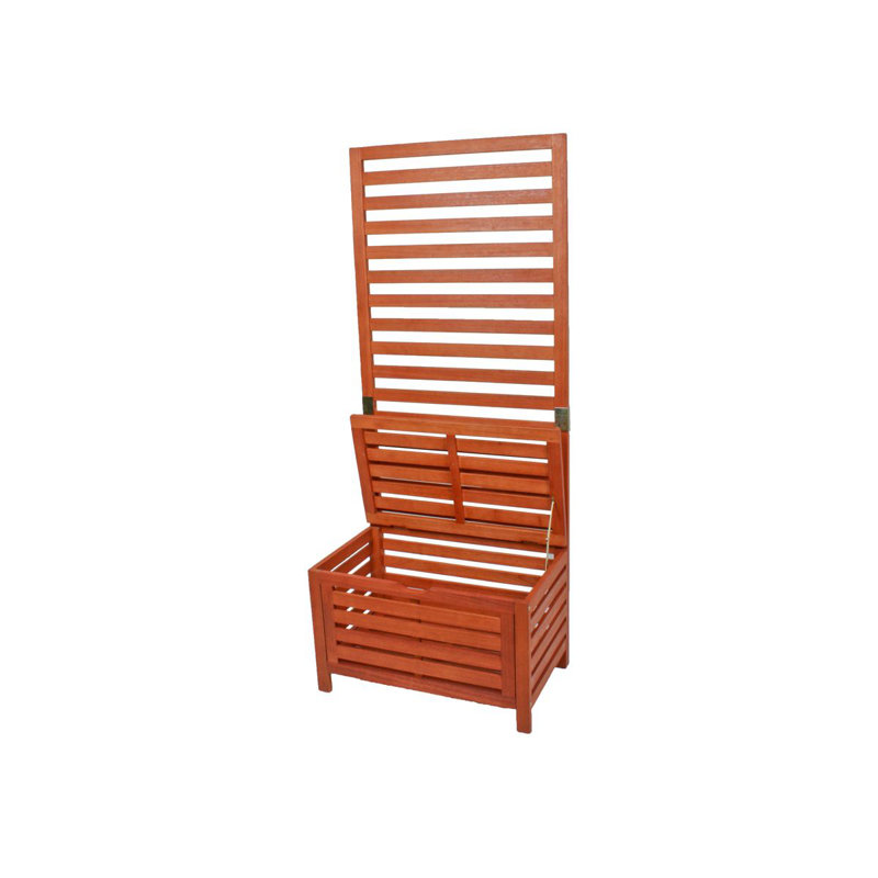 Syble Solid Wood Eucalyptus Outdoor Bench