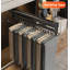 Porte-pantalons rétractable avec rail coulissant-104831602
