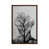 Toile avec cadre en bois classique