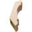 Timberthane Rough Cedar Faux Wood Olympic Knee Brace, 5"W x 16"D x 22"H, Primed Tan-88136226