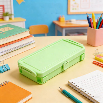Pencil Case Macaroon Sketch Pencil Case Plastic Pencil Case Pencil Case Student Colored Lead Painting Art Student Storage Box
