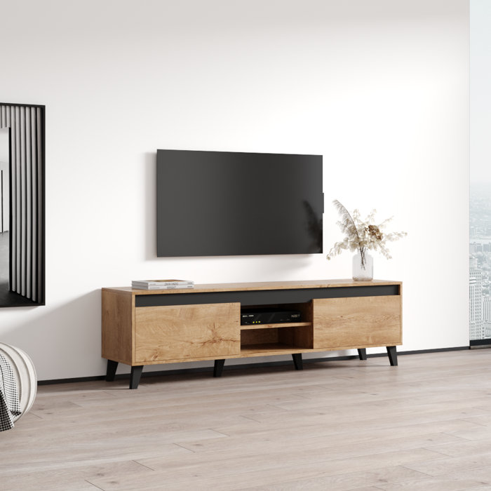 MebleFurniture 66.9'' Media Console & Reviews | Wayfair