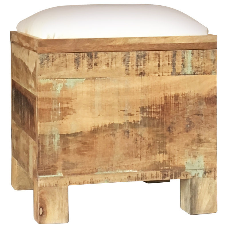 Solid Wood Accent Stool