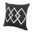 Modern Tufted Diamonds Cotton Throw Pillow