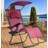 Kalobe Outdoor Metal Chaise Lounge-1441409915