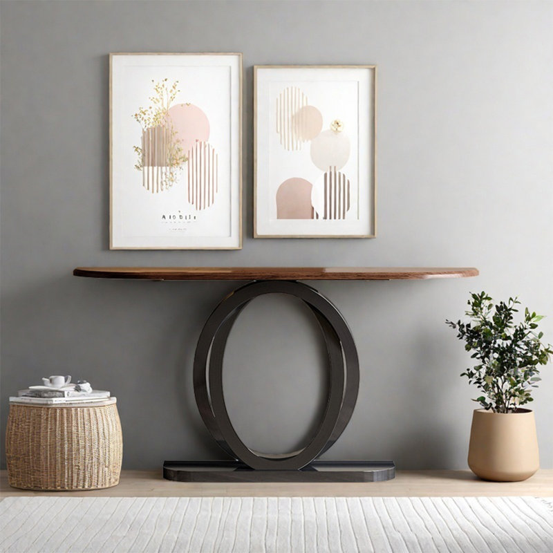 Console Modern Luxury Art, H 33,46 po x l 55,12 po x P 13,78 po